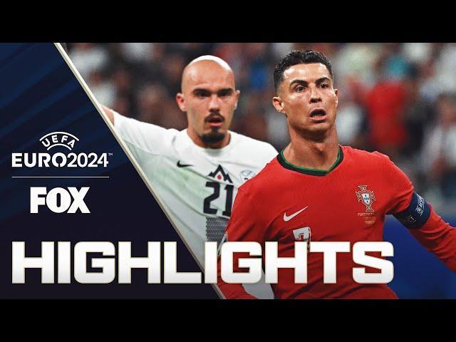 Portugal vs. Slovenia Highlights | UEFA Euro 2024 | Round of 16