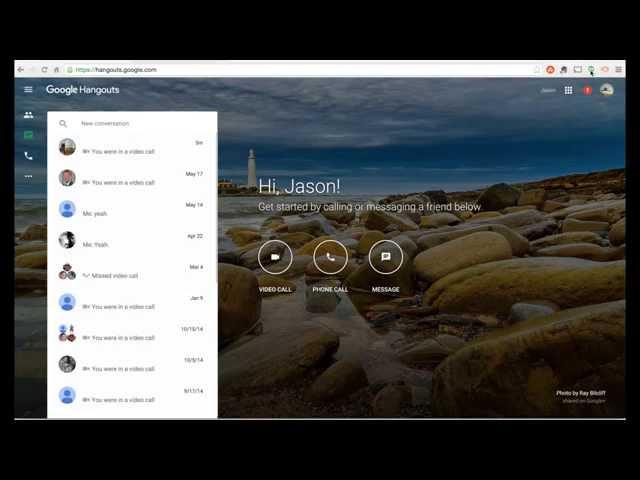 Google Hangout Tutorial