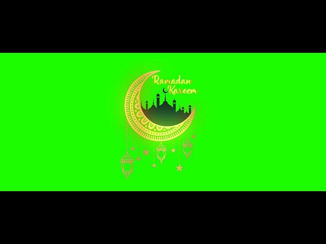 Green Screen Ramadan Animation Template