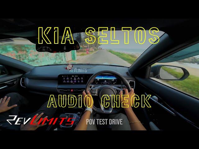 2023 KIA SELTOS GTX Plus TURBO DCT | AUDIO CHECK | POV Test Drive #88 | RevLimits |