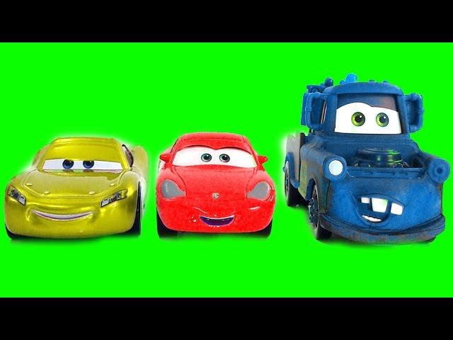 Disney Cars 3 Color Mixup [Learn Colors ESL]