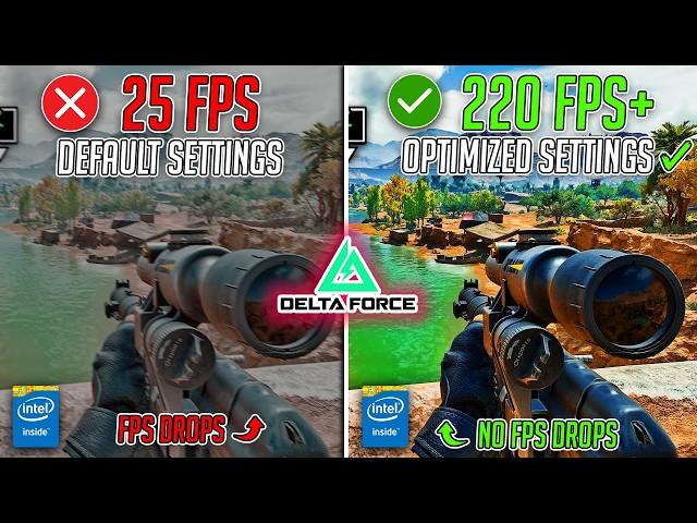 Delta Force - Best Settings to Fix Lags and Stutter on ANY PC! | Max FPS Guide 