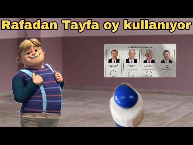 rafadan tayfa Oy kullanıyor