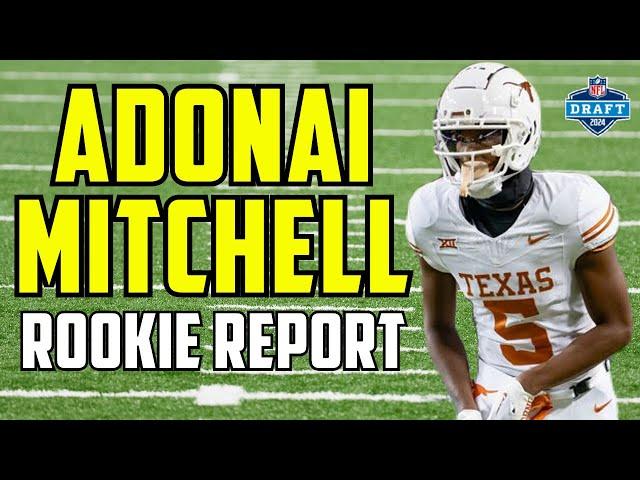 Adonai Mitchell Rookie Scouting Report | 2024 Dynasty Fantasy Football