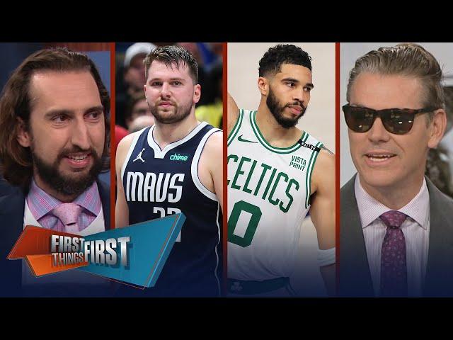 Mavs fall to Celtics in Game 3, Luka fouls out & will BOS complete sweep? | NBA | FIRST THINGS FIRST