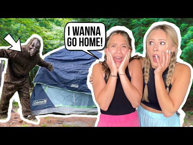 KAYLA & KALLI GO CAMPING ️ *GONE TERRIBLY WRONG* 🫣