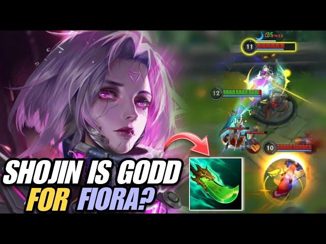 BEST FIORA BUILD SEASON 12 WILDRIFT