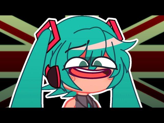 hatsune miku does NOT talk to british people (gacha club)