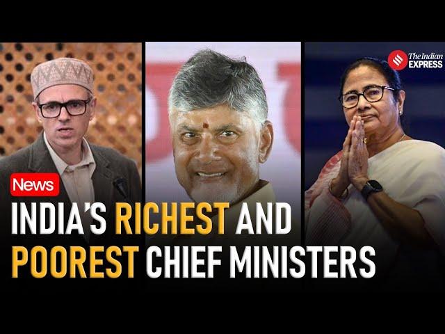 ‘Richest’ CM Chandrababu Naidu’s draws almost entirely on one asset, Mamata records sharpest decline