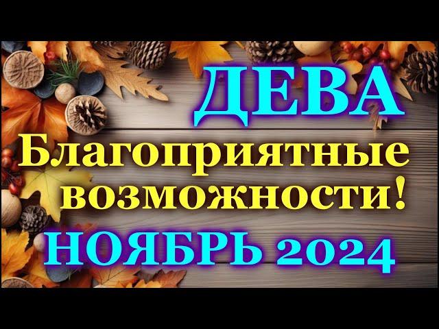 ДЕВА - ТАРО ПРОГНОЗ на НОЯБРЬ 2024 - ПРОГНОЗ РАСКЛАД ТАРО - ГОРОСКОП ОНЛАЙН ГАДАНИЕ