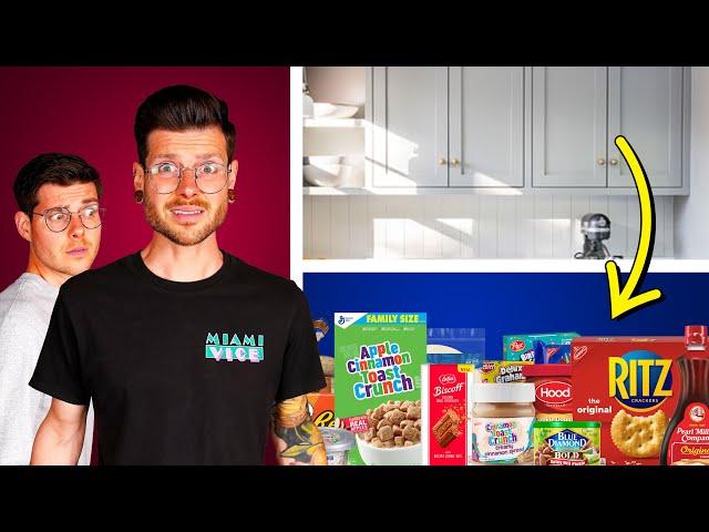 We Tried Eating EVERYTHING IN THE HOUSE! | 60,000 Calories