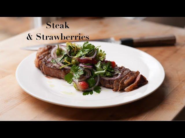 Steak & Strawberries