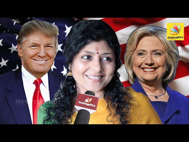 FROM USA : Everyone wanted Hillary Clinton to Win : Interview Pichaikaran Actress Dheepa Ramanujam