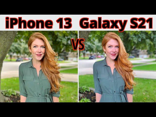 iPhone 13 VS Samsung Galaxy S21 Camera Comparison!