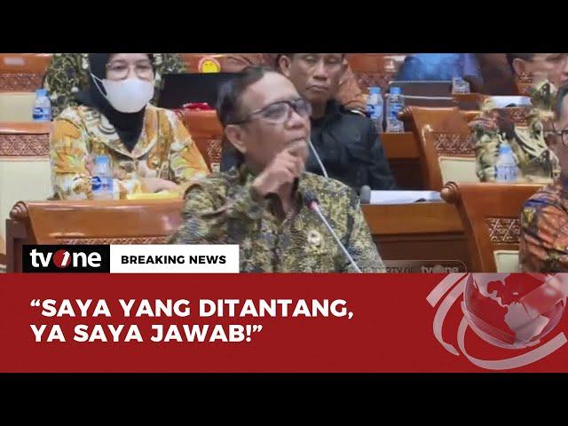 Begini Klarifikasi Mahfud MD Menjawab Tantangan Benny K Harman | tvOne