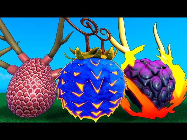 Mastering the Dragon Fruit in EVERY One Piece Roblox Game