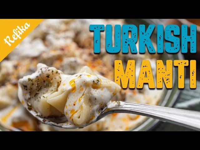 Homemade Turkish Mantı Recipe with Garlic Yoghurt and Chili Butter 