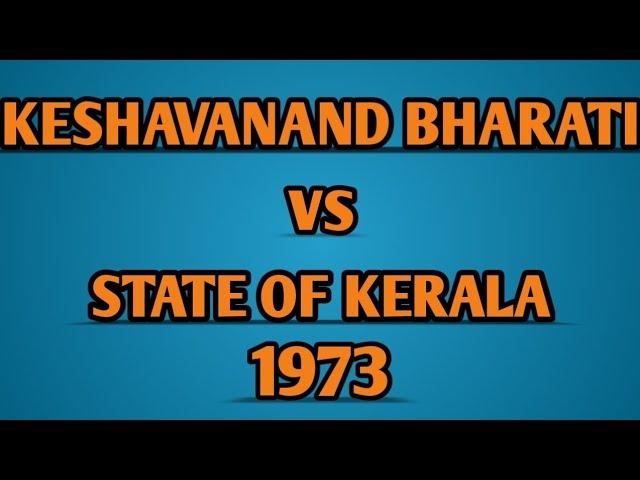 Keshavanand Bharti vs State of Kerala 1973. # Fundamental Rights case