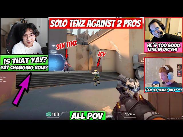 When SEN TenZ  Solo Queue & Trying to Comeback Against Yay & Icy in Radiant Ranked | Valorant