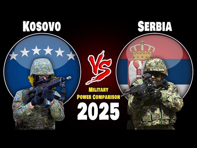 Kosovo vs Serbia Military Power Comparison 2025 | Serbia vs Kosovo Military Power 2025