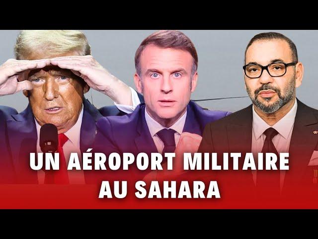 Maroc-France-États-Unis : projet de construction d'un aéroport militaire au Sahara