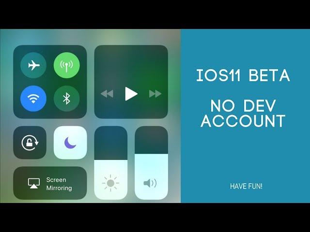 How to Install iOS 11 Beta WITHOUT a developer account