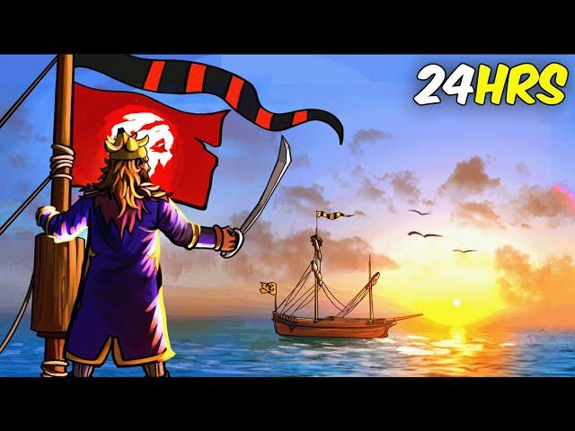 Sailing as a SOLO REAPER for 24 hours (Sea of Thieves)