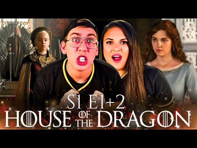 The Heirs of the Dragon & The Rogue Prince [HOTD 1x1 1x2] HOUSE OF THE DRAGON REACTION [1x1 1x2]