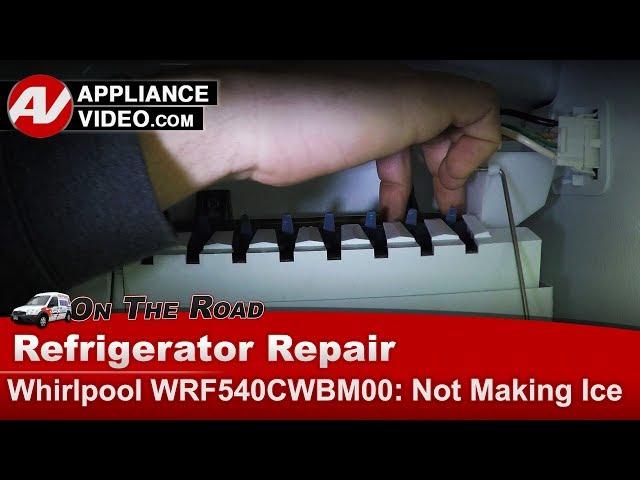 Whirlpool Refrigerator Repair - Not Making Ice - Diagnostic & Troubleshooting