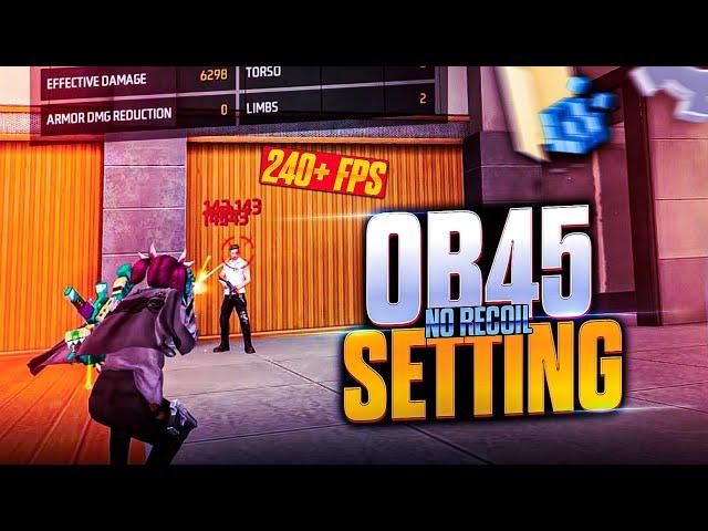 Revealing 100% No Recoil Setting For 99% Headshots | Bluestacks 5 | MSI 5