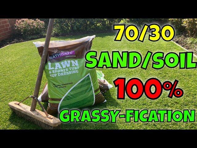 Seeding, TOP DRESSING a lawn in Spring / Using SIMPLE lawn Tools