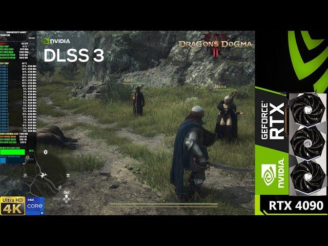 Dragon's Dogma 2 DLSS 3 frame Generation 4K | RTX 4090 | i9 14900KS