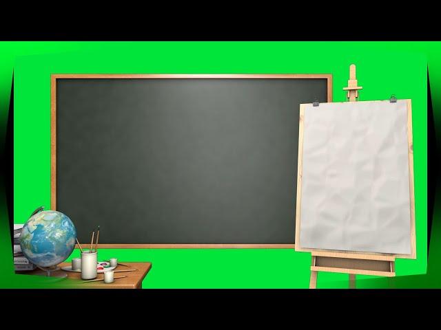 back to school - Green Screen Effects - Free Download - School Classroom Effects