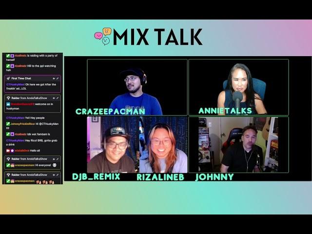 "LEARNING" - Episode 14 - it's MixTalkLive! // hosts: @AnnieTalksShow @DJB_remix @Johnnyfrickinrico