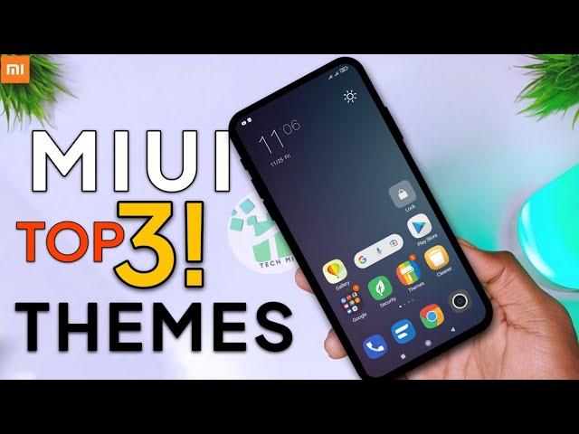 TOP 3 MIUI 12.5|13 Premium Themes | New THEMES | Special Pro features | any Xiaomi & poco Device