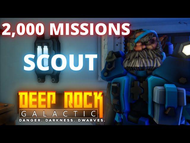 What 2,000 Missions Of Scout Looks Like | DEEP ROCK GALACTIC