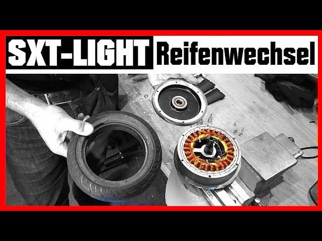 Reifenwechsel & Reparaturanleitung für den SXT-Light / Eco / Plus / GT / Plus V /eKFV - Tutorial