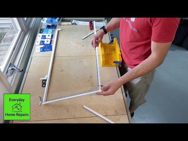 How To Build a Window Screen - Using a Frame Kit