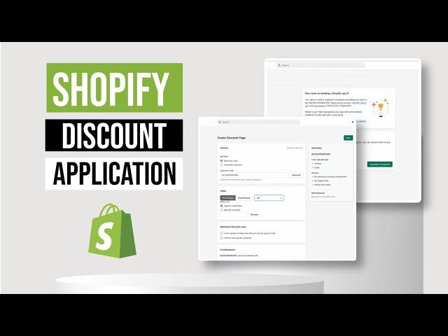 Build a Custom Discount app with Shopify Admin API