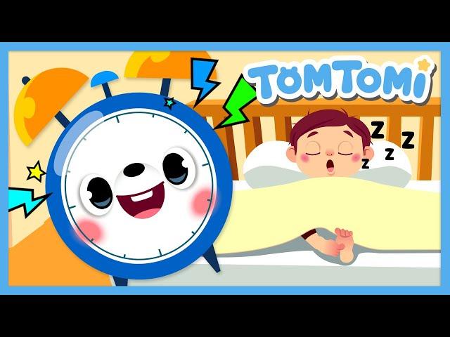 Wake Up Song | Kids Morning Alarm | Good Morning! | Daily Routine | Kids Song | TOMTOMI