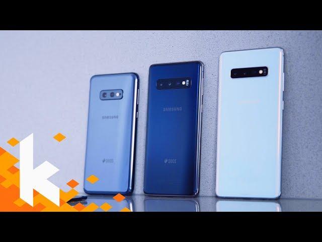 Galaxy S10e & S10/S10+ im Unboxing & Ersteindruck