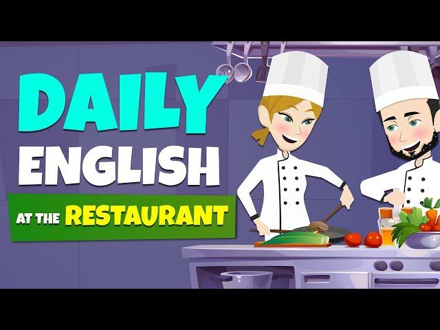 SPEAK English With Daily Conversations | At The Restaurant