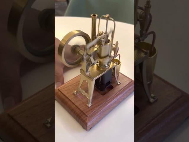 1/12 scale Hot air pumping engine model #enginediy #enginesound #engineering #miniengine #engineer