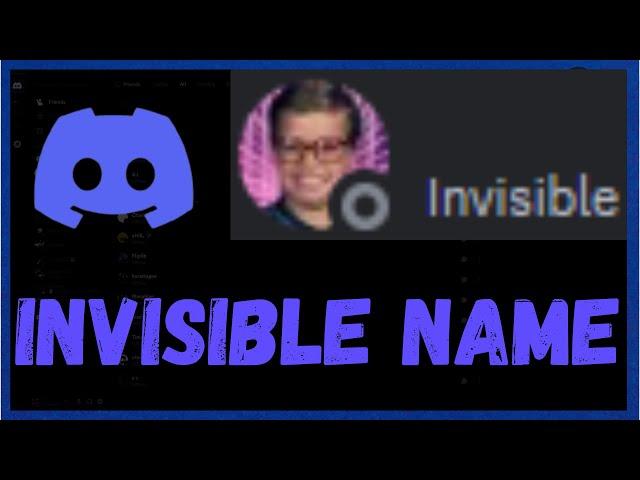 How to Get Invisible Name on Discord - Easy Guide