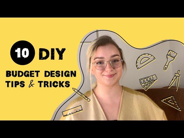 10 Tips & Tricks for DIYing on a Budget! - emilyrayna