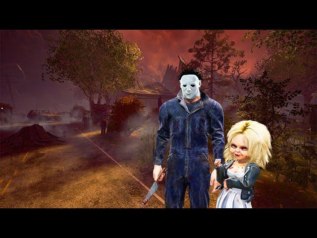 Myers & Tiffany Blood Moon Event Gameplay! | Dead by Daylight