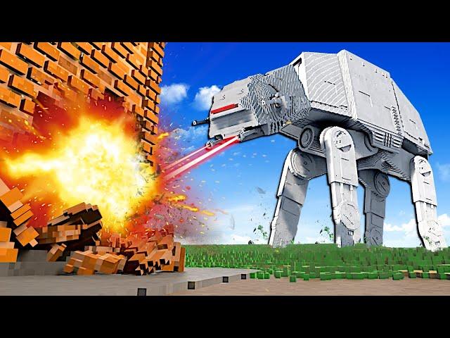 AT-AT WALKER DESTRUCTION in Teardown!