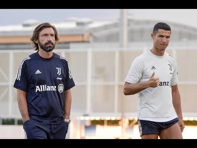 Pirlo Coaching Cristiano Ronaldo Video (2020)