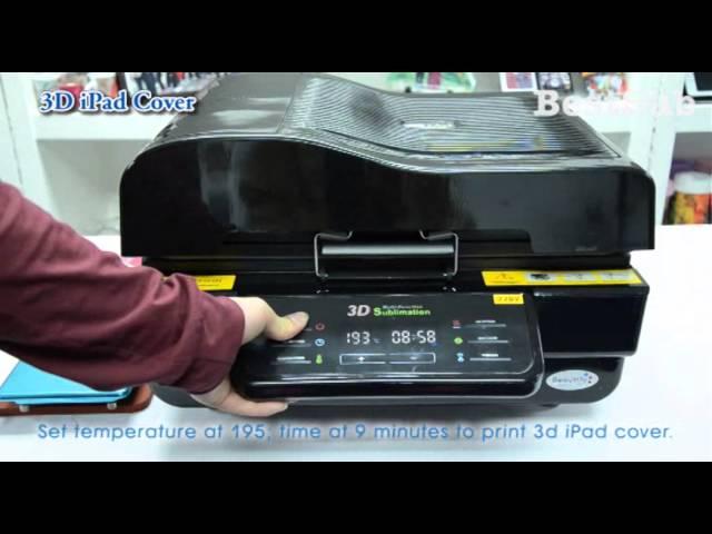 How to use 3D sublimation vacuum machine from BestSub