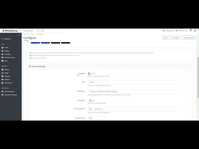Instalare modul iPay Prestashop